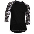 Men′s Casual 3/4 Sleeve Baseball Tshirt Raglan Jersey Shirt